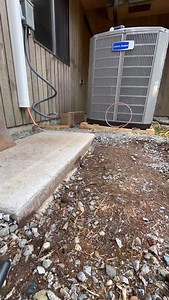 Extending the concrete pad for this heat pump job. The client upgraded their heat pump, after the pad was already poured. There’s always a solution! #hvac #concrete #hvactech #bc #abbotsford #plumbing #iocomechanical #smallbusiness #heatpump #hvaclife #airconditioning #chilliwack #hvac | Aaron Lambert
