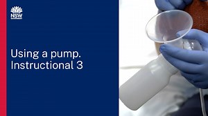 Using a pump - Instructional 3
