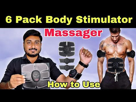6 Pack ABS Stimulator How to Use | Unboxing And Review