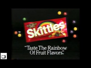 Skittles Candy Commercial (1989)