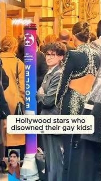 Hollywood stars whodisowned their gay kids!