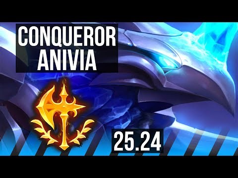 ANIVIA vs SYLAS (MID) | Conqueror | KR Grandmaster | 25.24