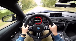Take A POV Test Drive In The 460BHP BMW M4 CS | Carscoops