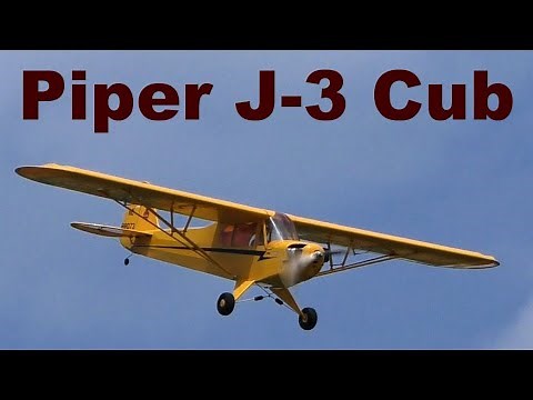 Piper J-3 Cub Hangar 9, scale RC airplane, 2020