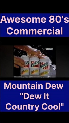 Mountain Dew Monster Trucks 1980s Commercial