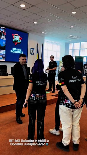 Creativitate, inteligență, pasiune: foarte faină prezentarea echipei de robotică Bit-MO de la Colegiul “Preparandia-Dimitrie Țichindeal”! 👏 | Sergiu Bîlcea