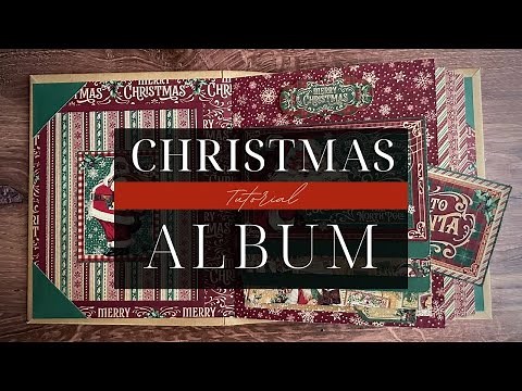DIY Christmas Album Tutorial - featuring Letters to Santa