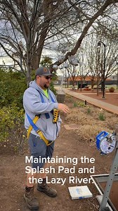 Don't look now, but the temperature could get to 70 degrees early next week! Pretty soon the splash pad and lazy river at Historic Town Square will be hoppin' again! In this installment of City at Work, check out what goes on behind the scenes to maintain the quality of water used on those features. | City of St. George