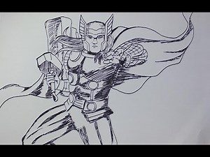 Easy Ways to Draw Thor