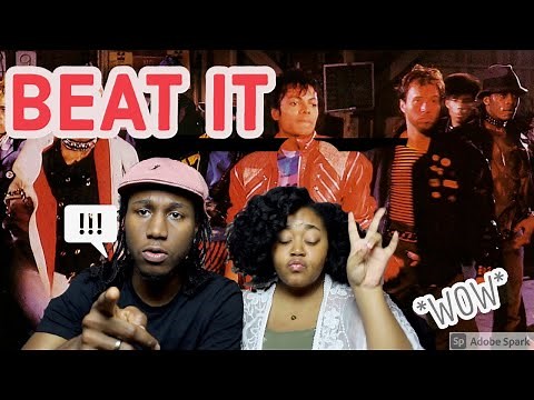 Michael Jackson Beat It Official "Music Video"| First Time Reaction