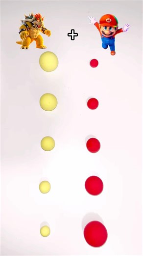 The Super Mario Color Mixing (Part 3) #nintendo #supermario #satisfying #sharkzhan