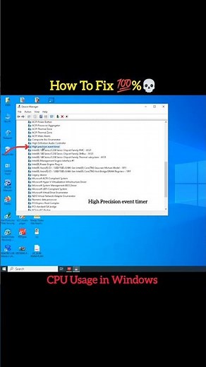 How to Fix 100% CPU Usage in Windows | Boost PC Speed Instantly | Computer Tips & Tricks