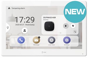 DS-KH9510-WTE1 Hikvision Android Video Intercom Indoor Station 10" Touch Screen with Wi-Fi