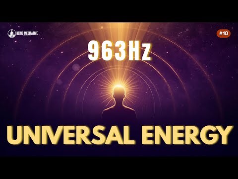 963Hz | COSMIC PEACE FREQUENCY: End Anxiety & Connect to Universal Energy #10