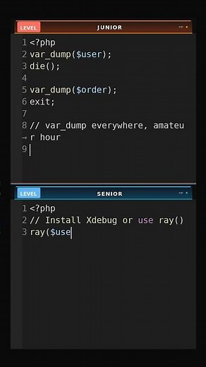 Debugging-var_dump()-vs-Debugger #phpprogramming