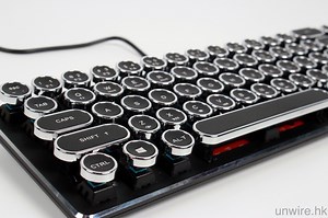 復古味重！雷斯特「打字機」機械鍵盤評測 - unwire.hk 香港