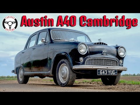 1955 Austin A40 Cambridge - '50s family car A40 Goes for a drive