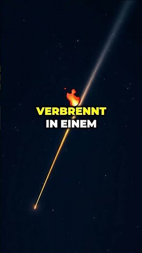 Sternschnuppen Entzaubert!