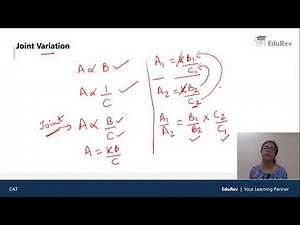 Variation | Ratios and Proportions Video Lecture | Additional Study Material for CAT