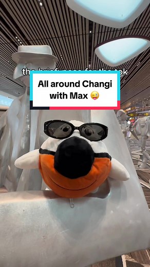 Exploring Changi Airport with Max 🕶️