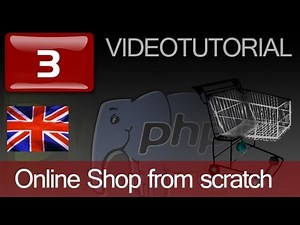 How to make an online shop with Dreamweaver and PHP. Chapter 3
