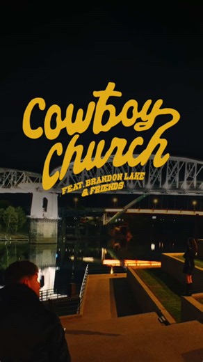 “COWBOY CHURCH” FT. BRANDON LAKE & FRIENDS SUNDAY JUNE 7 / 9:30 AM THE CHEVY RIVERFRONT STAGE COME AS YOU ARE #CMAfest PRESENTED BY @SoFi