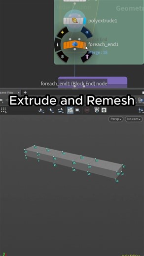The ONE Houdini Technique for Perfect Stone Stairs #houdini #3d #tutorial