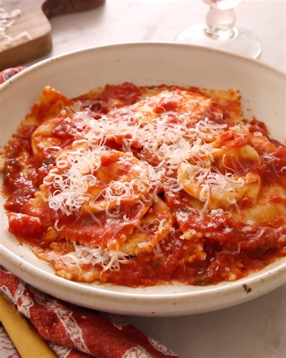 Cheese-stuffed ravioli is surprisingly simple to make! With just 10 simple ingredients that are easy to find at any grocery store, you can make homemade pasta in no time. | Preppy Kitchen