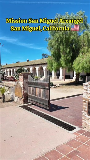 📍Mission San Miguel Arcangel, San Miguel, California USA #mission #sanmiguelarcangel #visitcalifornia #california #californiaroadtrip #usaroadtrip #californiaadventure #elviajedekarla | Karla Castillo