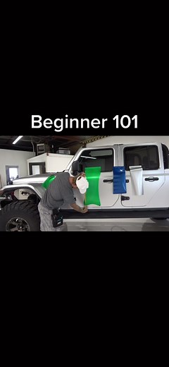 Knowing how much stretch/tension a film can handle is critical to the durability of your work 👆🏽#watchmegrow #wraps #vinyl #wrapping #vinylwrap #fyp