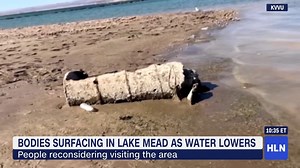 "Grisly discoveries from a dark past." Nick Watt reports from Lake Mead, where effects from a "mega-drought" are causing water levels to drop to their lowest ever, revealing evidence of crimes committed decades ago, including at least one possible murder. | HLN