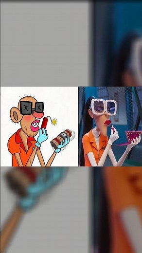 Despicable Me 4 Funny Drawing Meme | Gru & Maxine Sing Everybody Wants to Rule Meme #short