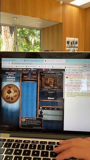 How to hack cookie clicker #shorts