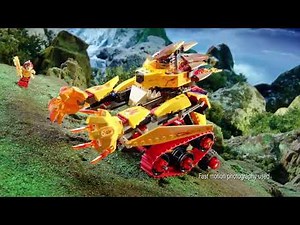 Lego Legends of Chima 2015 Sir Fangar’s Saber Tooth Walker vs Laval’s Fire Lion Commercial