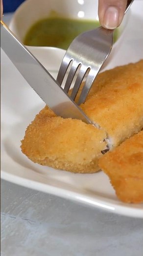 Crispy Fried Breaded Fish! 🐟😋 #recipes #food #easyrecipes #howto #quickrecipes #cooking #fish