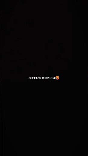 The Formula Of Success🥵. |#motivation #success .