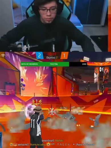 Dom Dom Dom apelapato 1v1 vs Chico bento Aí #apelapato #apelapatoprime☠️ #prime #1v4 #freefire