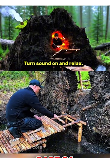 The Most Relaxing Forest Build | Part 06 #ForestLife #primitivebuild #survivallife #unitedstates #primitive_core