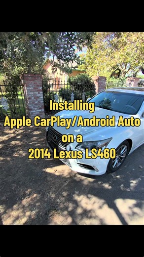 Apple CarPlay Android Auto install for 2014 Lexus LS460