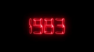 Neon Red Digital Led Numbers Display Stock Footage Video (100% Royalty-free) 3957577189 | Shutterstock