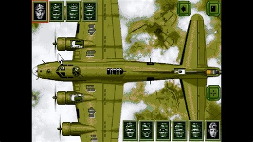 Round up all the other flight simulators, stick them in a field, and bomb ’em! — Amiga Format magazine on B-17 Flying Fortress (1993, MicroProse)Why it rules on Amiga:1. atmospheric WWII feel, with great period music2. strategic depth — train your crew, manage damage, and make tough calls3. one of the best MicroProse sims of the eraTake command of a legendary B-17 Flying Fortress in this deep WWII bomber sim. Fly dangerous missions with the 8th Air Force over occupied Europe. Name your bird, cus