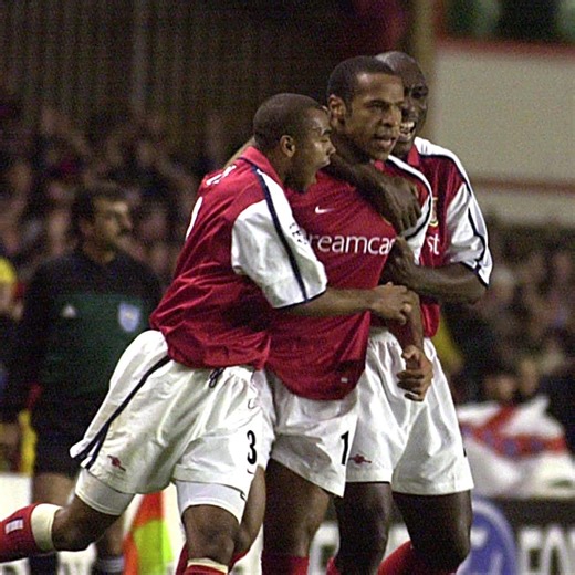 784K views · 20K reactions |  OTD in 2001... The Gunners recorded a famous Champions League victory over Juventus at Highbury ❤️ | Arsenal | Facebook