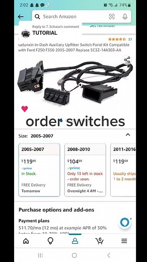 How to Install Upfitter Switches on a Ford 6.0 Powerstroke