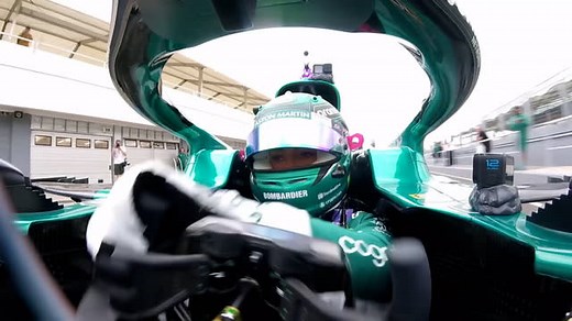 Jessica Hawkins becomes first woman to test F1 car since 2018 after finishing Aston Martin lap