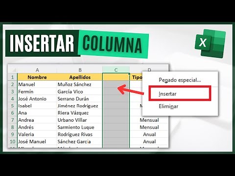 How to Insert Columns in Excel