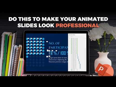 Do This to Make Your Animated Slides Look Professional | PowerPoint Pro Tips