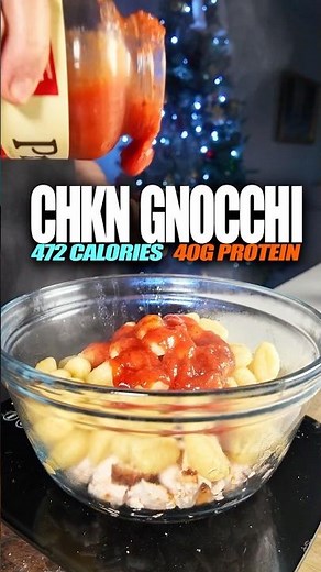 High-Protein Chicken Gnocchi For Fat Loss (472 Cal • 40g Protein)