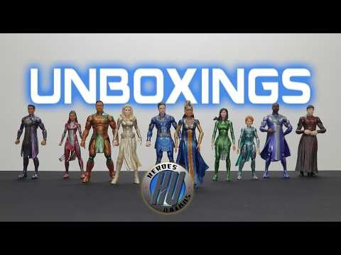 UNBOXING ETERNALS MARVEL