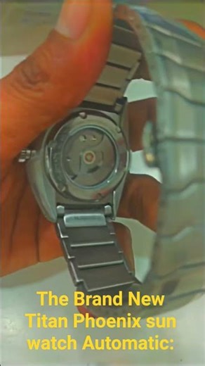 The Brand New Titan Phoenix sun watch Automatic #watchesandwonders #menswatches #fashion #coolwatch