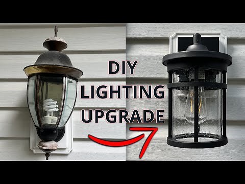 Replace an Outdoor Light Fixture + 3 Install Tips!